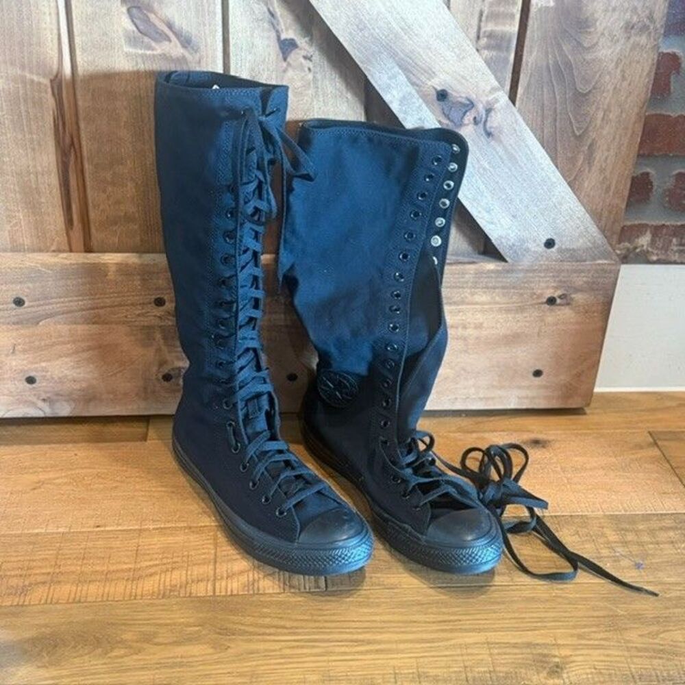 Converse Chuck Taylor All Star XXHi Knee High Black Unisex Mens 13 Womens 15